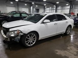 Chevrolet Malibu salvage cars for sale: 2012 Chevrolet Malibu LTZ