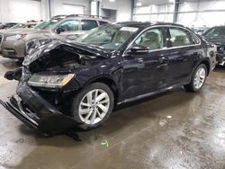 Volkswagen salvage cars for sale: 2018 Volkswagen Passat SE