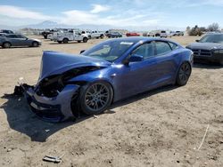 Salvage cars for sale at Bakersfield, CA auction: 2022 Tesla Model S