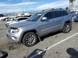 Salvage vehicles for parts for sale at auction: 2015 Jeep Grand Cherokee Limited