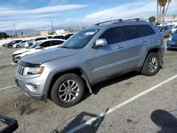 Salvage cars for sale at Van Nuys, CA auction: 2015 Jeep Grand Cherokee Limited