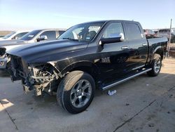 Salvage cars for sale at Grand Prairie, TX auction: 2013 Dodge 1500 Laramie