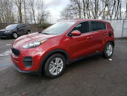 Salvage cars for sale at Portland, OR auction: 2018 KIA Sportage LX