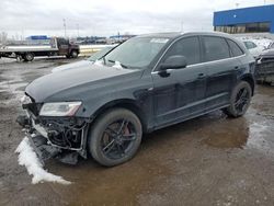 Salvage cars for sale at Woodhaven, MI auction: 2014 Audi Q5 Premium Plus