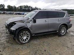 Salvage cars for sale from Copart Ellenwood, GA: 2017 Nissan Armada SV