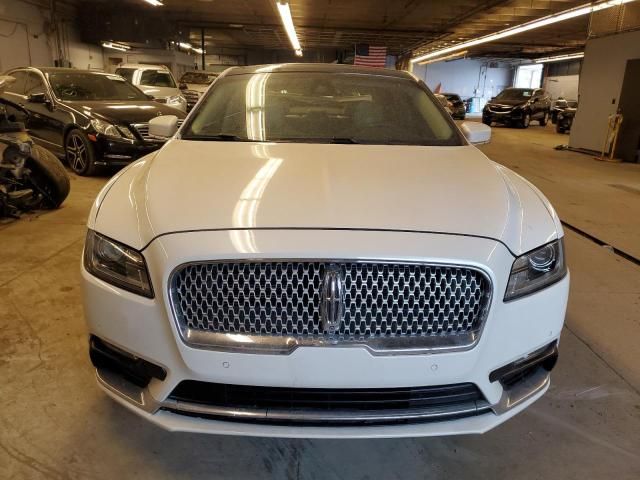 2017 Lincoln Continental Select