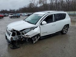 Jeep salvage cars for sale: 2016 Jeep Compass Latitude