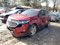 Chevrolet salvage cars for sale: 2018 Chevrolet Equinox Premier