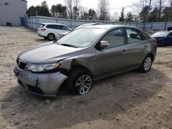 Salvage cars for sale at Mendon, MA auction: 2010 KIA Forte EX