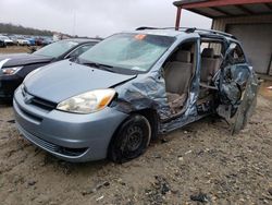 Salvage cars for sale at Seaford, DE auction: 2005 Toyota Sienna CE