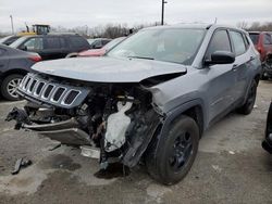Salvage cars for sale at Earlington, KY auction: 2021 Jeep Compass Sport