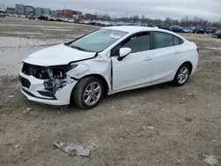 Chevrolet salvage cars for sale: 2017 Chevrolet Cruze LT