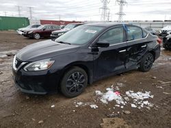 Salvage cars for sale at Elgin, IL auction: 2019 Nissan Sentra S