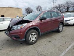Salvage cars for sale at Moraine, OH auction: 2015 Honda CR-V LX