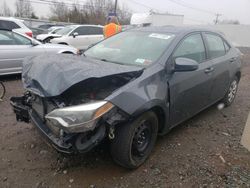Salvage cars for sale at Hillsborough, NJ auction: 2015 Toyota Corolla L