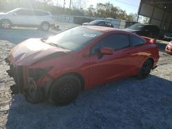 Salvage cars for sale from Copart Cartersville, GA: 2014 Honda Civic LX