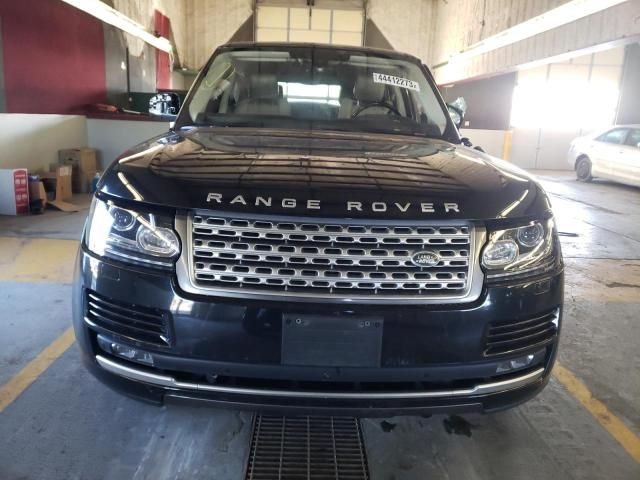 2016 Land Rover Range Rover HSE