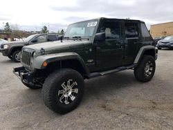 Salvage cars for sale from Copart Gaston, SC: 2008 Jeep Wrangler Unlimited Sahara