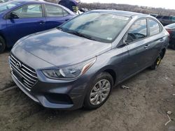 Salvage cars for sale at Cahokia Heights, IL auction: 2019 Hyundai Accent SE