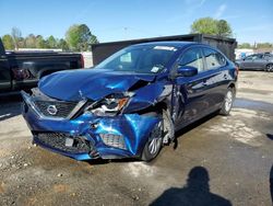 Salvage cars for sale at Shreveport, LA auction: 2018 Nissan Sentra S