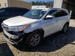 Salvage cars for sale from Copart Ellenwood, GA: 2015 Toyota Highlander XLE