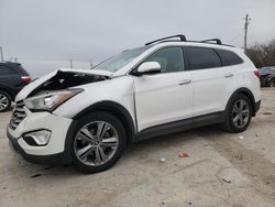 Salvage cars for sale at Oklahoma City, OK auction: 2015 Hyundai Santa FE GLS