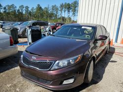 KIA Optima lx salvage cars for sale: 2015 KIA Optima LX