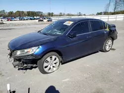 Salvage cars for sale at Dunn, NC auction: 2014 Honda Accord EXL