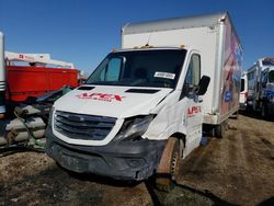 Salvage trucks for sale at Elgin, IL auction: 2015 Freightliner Sprinter 3500