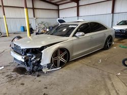 Salvage cars for sale at Pennsburg, PA auction: 2013 Audi S8 Quattro