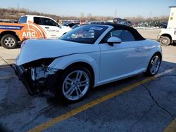 Salvage cars for sale at Chicago Heights, IL auction: 2021 Audi TT Convertible