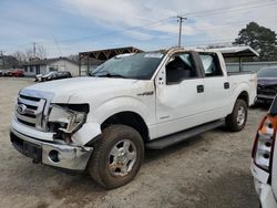 Ford salvage cars for sale: 2012 Ford F150 Supercrew