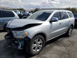 Salvage cars for sale at Las Vegas, NV auction: 2011 Dodge Durango Crew