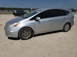 Salvage cars for sale at Houston, TX auction: 2012 Toyota Prius V