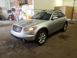 Salvage cars for sale at Ham Lake, MN auction: 2005 Infiniti FX35