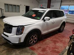 Salvage cars for sale at auction: 2020 KIA Telluride EX