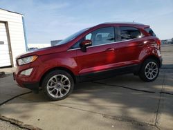 Salvage cars for sale at Pasco, WA auction: 2018 Ford Ecosport Titanium