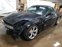 Salvage cars for sale from Copart Elgin, IL: 2006 Nissan 350Z Roadster