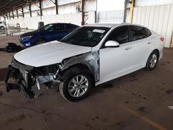 Salvage cars for sale from Copart Phoenix, AZ: 2018 KIA Optima LX