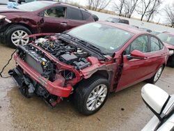 Salvage cars for sale from Copart Bridgeton, MO: 2019 Ford Fusion SE