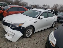 KIA Optima LX salvage cars for sale: 2016 KIA Optima LX