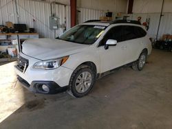 Salvage cars for sale at Billings, MT auction: 2017 Subaru Outback 2.5I Premium