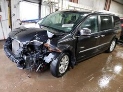 Salvage cars for sale from Copart Elgin, IL: 2015 Chrysler Town & Country Limited Platinum