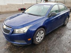 Chevrolet Cruze LS salvage cars for sale: 2012 Chevrolet Cruze LS