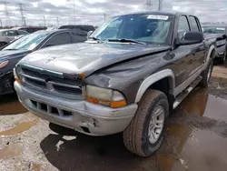 2002 Dodge Dakota Quad SLT en venta en Elgin, IL