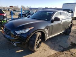 Salvage cars for sale at Woodhaven, MI auction: 2016 Infiniti QX70