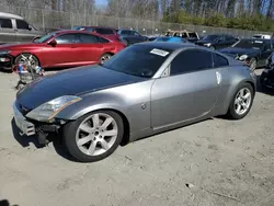 Salvage cars for sale at Waldorf, MD auction: 2003 Nissan 350Z Coupe