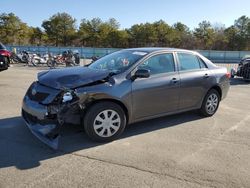 Salvage cars for sale from Copart Brookhaven, NY: 2009 Toyota Corolla Base