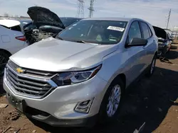 Salvage cars for sale at Dyer, IN auction: 2021 Chevrolet Equinox LS