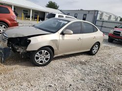 Hyundai salvage cars for sale: 2010 Hyundai Elantra Blue